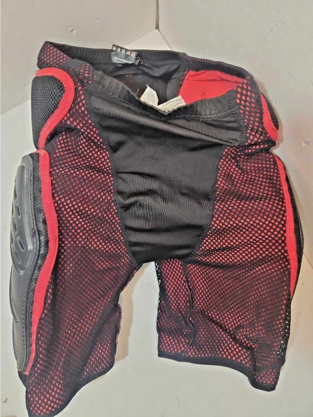 Alpinestars Bionic Freeride Red & Black Protection Motor Shorts Size Large